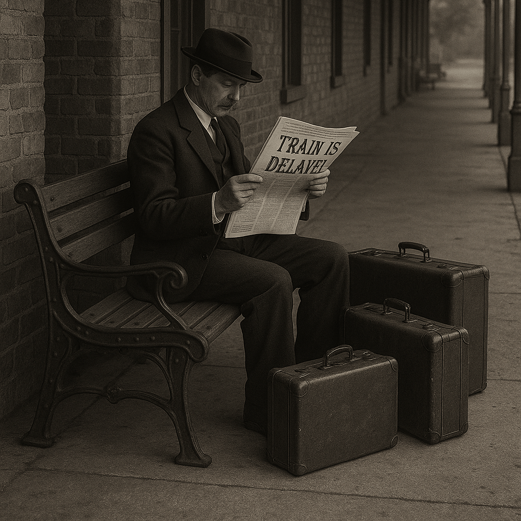 Plattformen reiste fra&nbsp;toget…